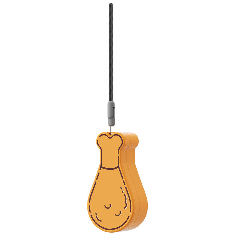 2-in-1 On-the-Go Feeding Station - Chicken Drumstick Design