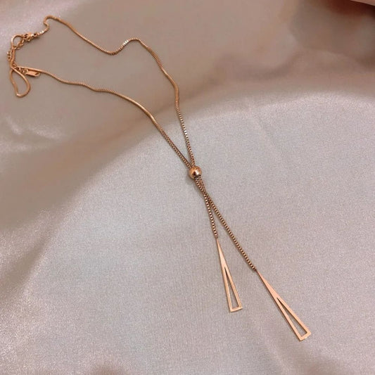 Sliding Knot Pendant Necklace
