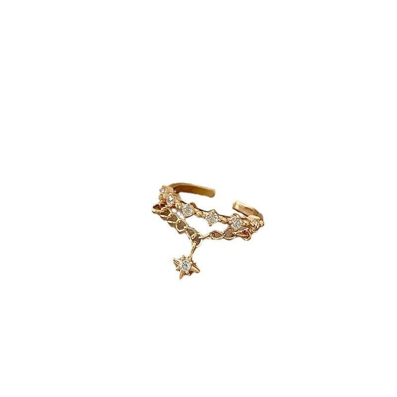 Gold Chain Ring