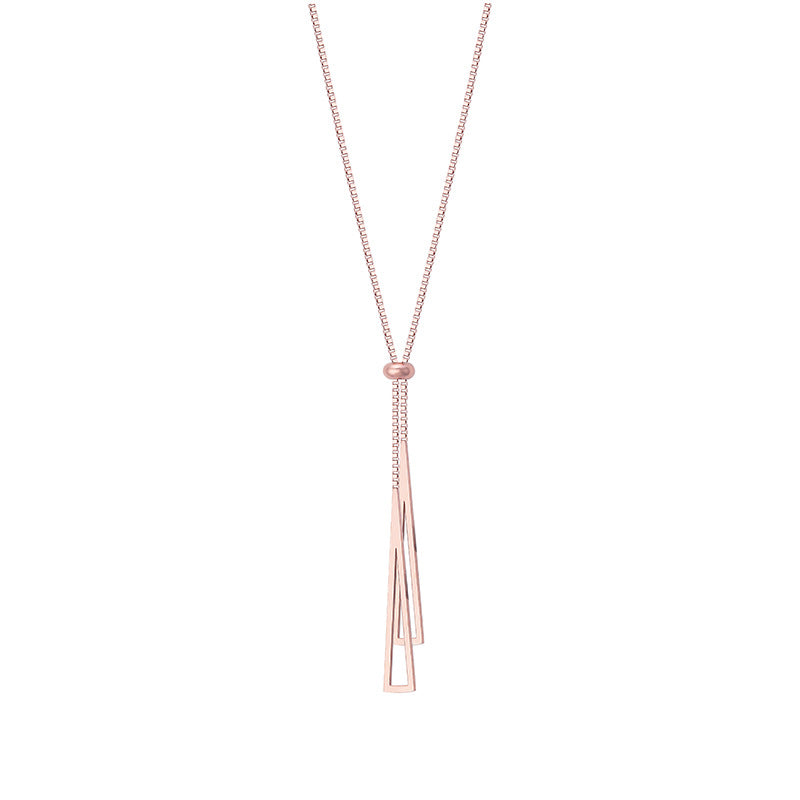 Sliding Knot Pendant Necklace