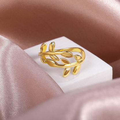 Leaf Adjustable Ring