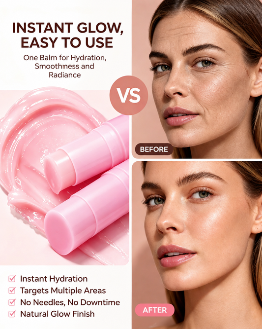 Collagen Volume Multi Balm: The Needle-Free Filler-Alternative Stick for Fuller, Glass-Like Skin