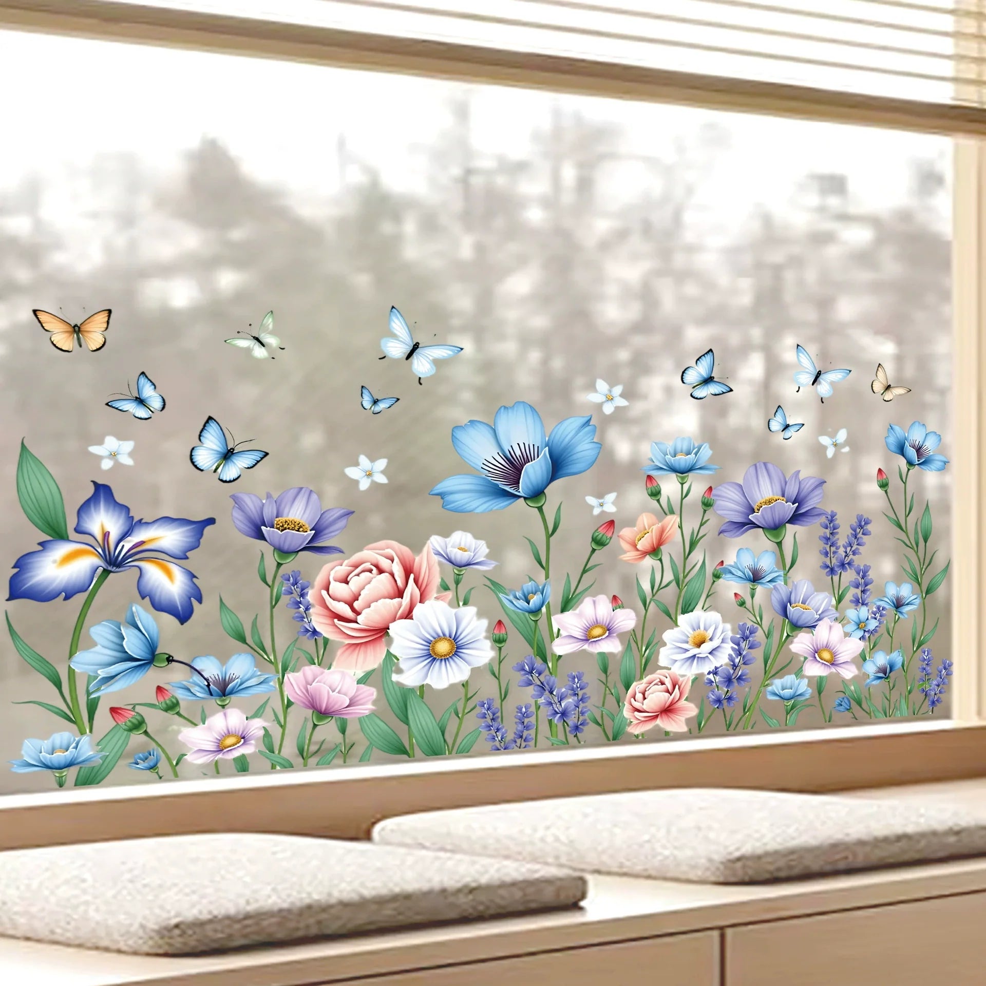 B-Flowers & Butterflies