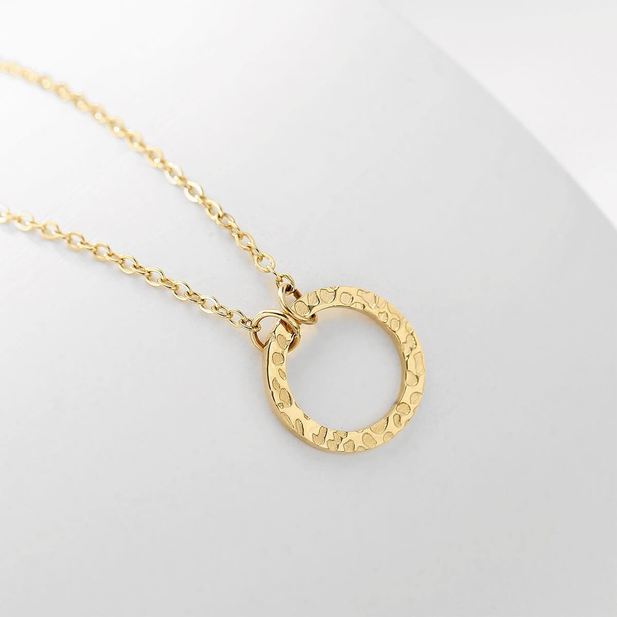 Moon Phase Pendant Necklace – 3-Moon Design