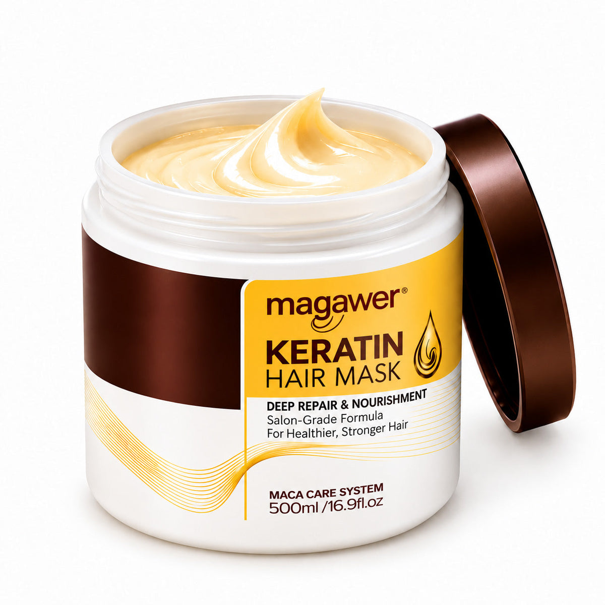 Collagen Hair Mask – Deep Repair & Hydration, 500 ml
