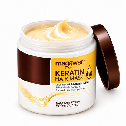 Collagen Hair Mask – Deep Repair & Hydration, 500 ml