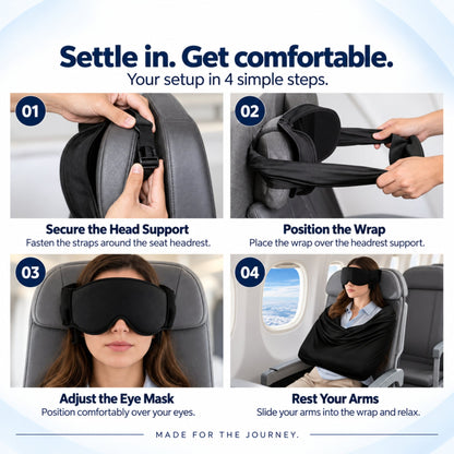 First Class 3-in-1 Travel Sleep Set