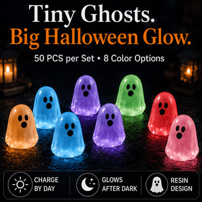 👻 Glow-in-the-Dark Mini Ghosts