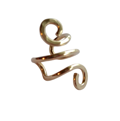 GOLD EAR CUFFS