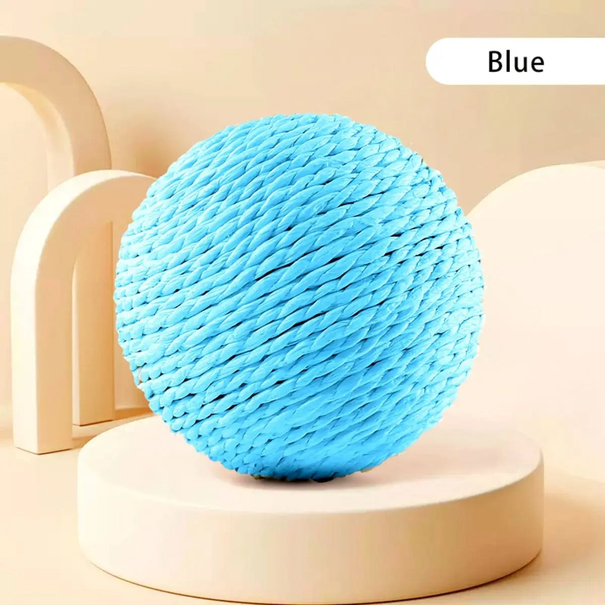 10CM Interactive Sisal Cat Scratching Ball